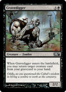 Gravedigger (Magic 2010 Core Set) Near Mint