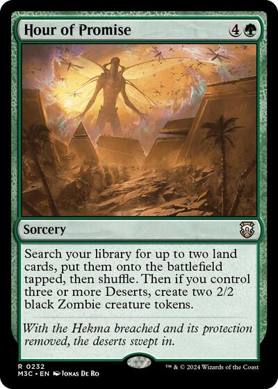 Hour of Promise (Ripple Foil) (Commander: Modern Horizons 3) Light Play Foil
