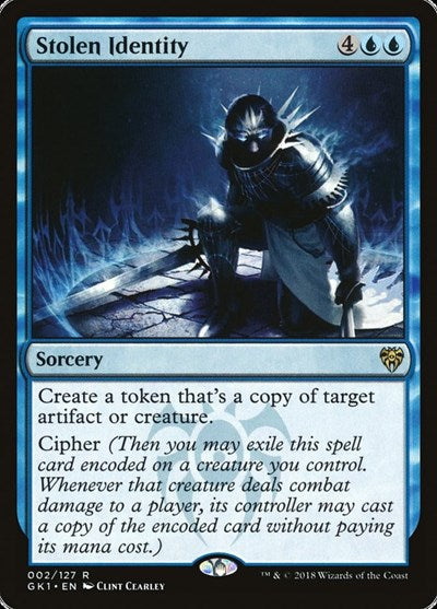 Stolen Identity (Guilds of Ravnica: Guild Kits) Damaged / Poor