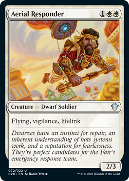 Aerial Responder (Commander 2020 Ikoria) Light Play