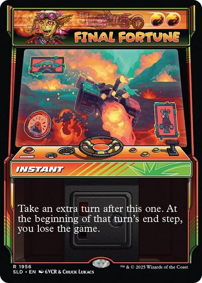 Final Fortune (Secret Lair) Near Mint