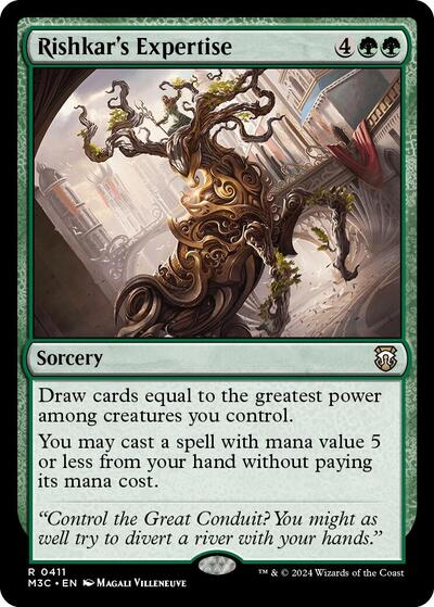 Rishkar's Expertise (Commander: Modern Horizons 3) Medium Play