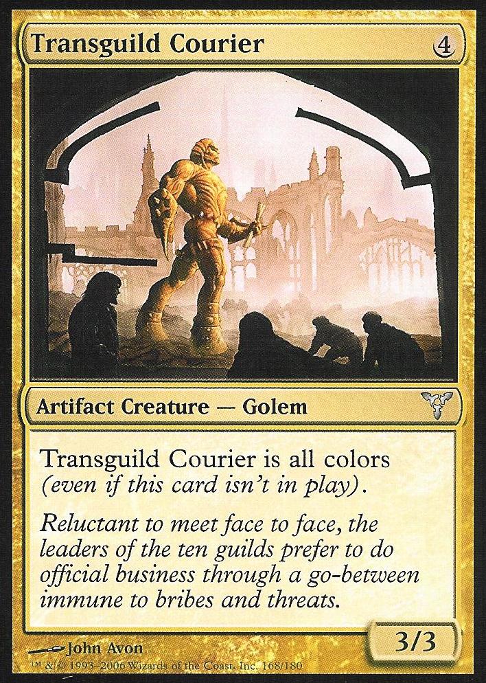 Transguild Courier (Dissension) Medium Play