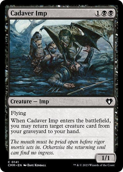 Cadaver Imp (Commander Masters) Near Mint