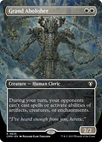 Grand Abolisher (Borderless) (Commander Masters) Near Mint