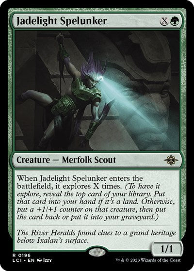 Jadelight Spelunker (The Lost Caverns of Ixalan) Light Play