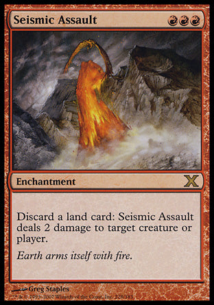 Seismic Assault (10th Edition) Near Mint