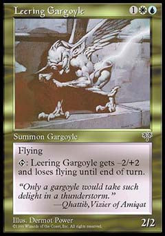 Leering Gargoyle (Mirage) Medium Play