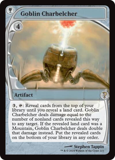 Goblin Charbelcher (Future Sight) (Mystery Booster 2) Light Play