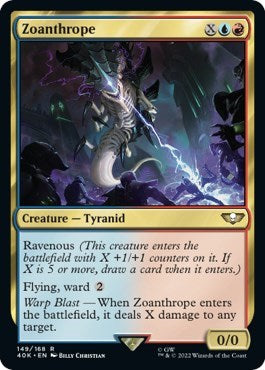 Zoanthrope (Surge Foil) (Universes Beyond: Warhammer 40K) Near Mint Foil