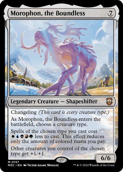 Morophon, the Boundless (Commander: Modern Horizons 3) Near Mint