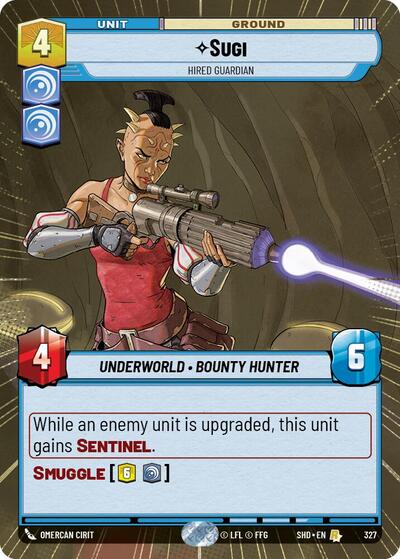 Sugi Hired Guardian (Hyperspace) (Shadows of the Galaxy) Near Mint