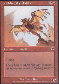 Goblin Sky Raider (Onslaught) Light Play Foil