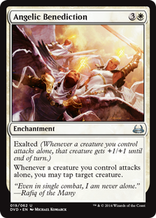 Angelic Benediction (Duel Decks Anthology: Divine vs Demonic) Light Play