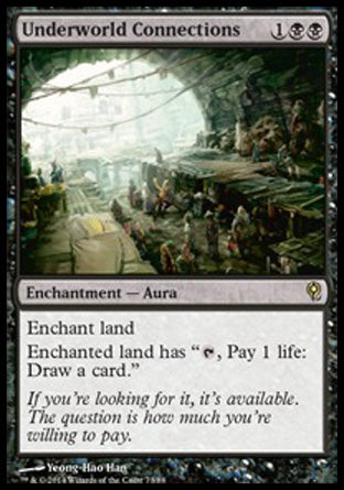 Underworld Connections (Duel Decks: Jace vs Vraska) Light Play