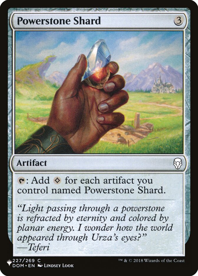 Powerstone Shard (The List) Near Mint