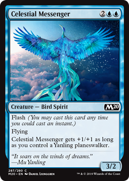 Celestial Messenger (Magic 2020 Core Set) Near Mint