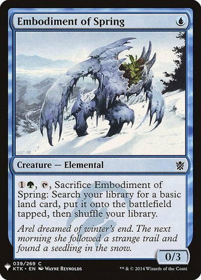 Embodiment of Spring (Mystery Booster) Light Play