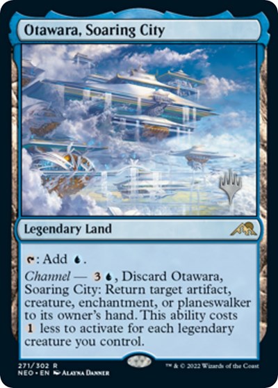 Otawara, Soaring City (Promo Pack: Kamigawa: Neon Dynasty) Near Mint