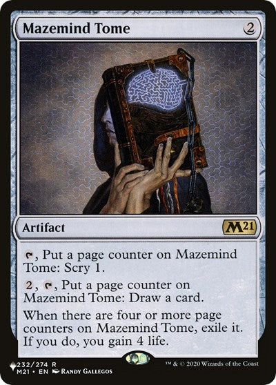 Mazemind Tome (The List) Near Mint