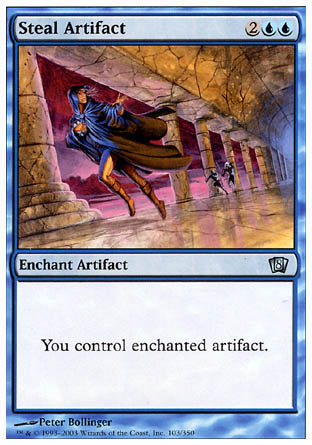 Steal Artifact (8th Edition) Medium Play Foil