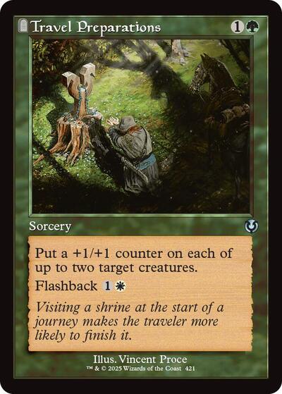 Travel Preparations (Retro Frame) (Innistrad Remastered) Near Mint Foil