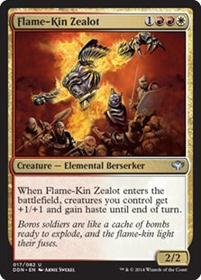 Flame-Kin Zealot (Duel Decks: Speed vs Cunning) Medium Play