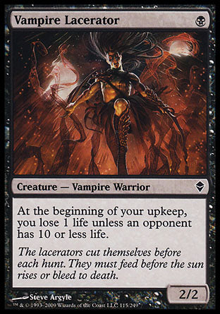 Vampire Lacerator (Zendikar) Light Play Foil