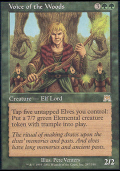 Voice of the Woods (Onslaught) Damaged / Poor Foil