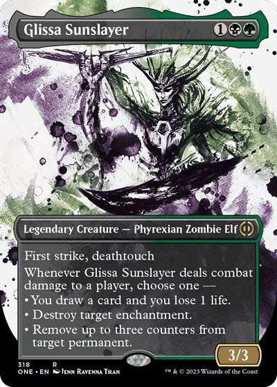 Glissa Sunslayer (Showcase) (Phyrexia: All Will Be One) Near Mint Foil