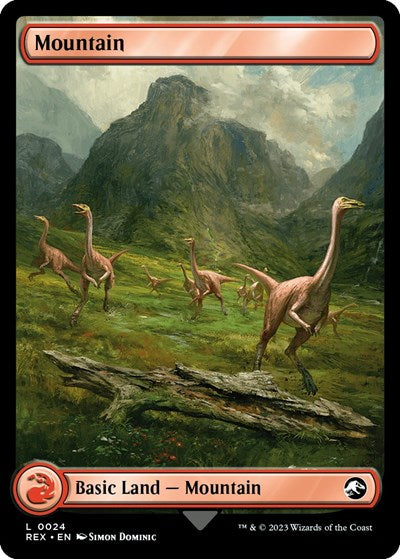 Mountain (Universes Beyond: Jurassic World Collection) Near Mint Foil