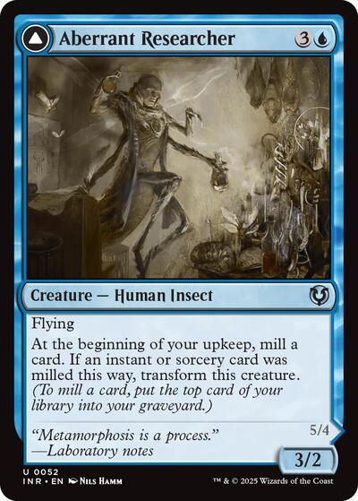 Aberrant Researcher (Innistrad Remastered) Light Play Foil