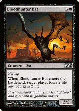 Bloodhunter Bat (Magic 2013 Core Set) Light Play