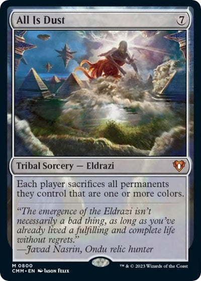 All Is Dust (Commander Masters) Near Mint