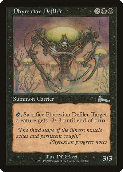 Phyrexian Defiler (Urza's Legacy) Medium Play