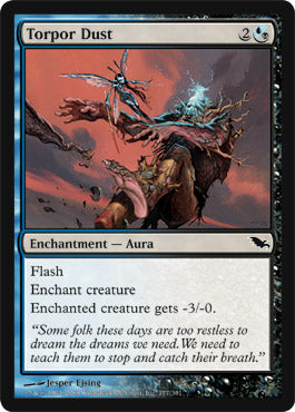 Torpor Dust (Shadowmoor) Light Play Foil