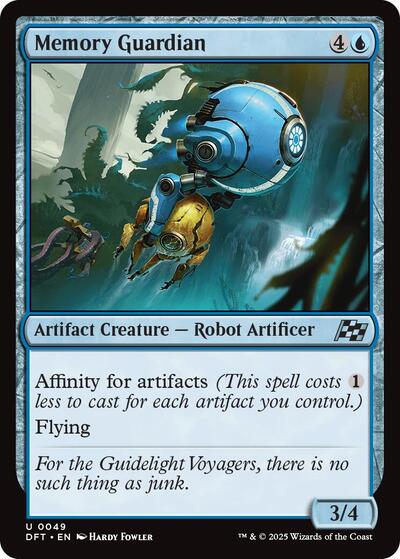 Memory Guardian (Aetherdrift) Light Play Foil
