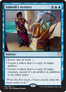 Saheeli's Artistry (Commander 2018) Medium Play