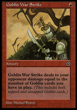 Goblin War Strike (Portal Second Age) Damaged / Poor