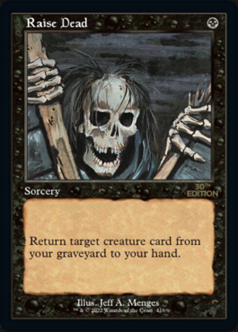 Raise Dead (Retro Frame) (30th Anniversary Edition) Near Mint