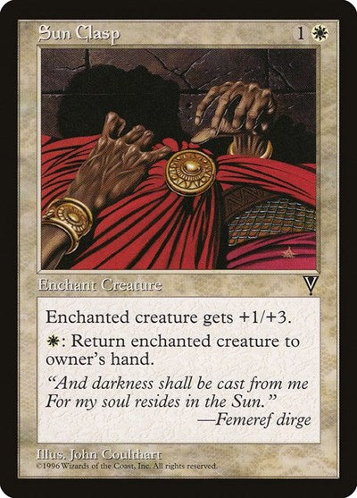 Sun Clasp (Visions) Medium Play