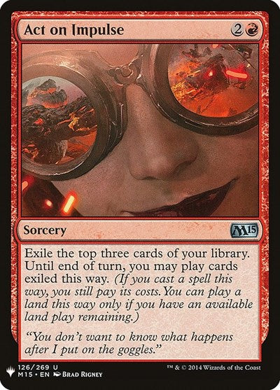 Act on Impulse (Mystery Booster) Near Mint