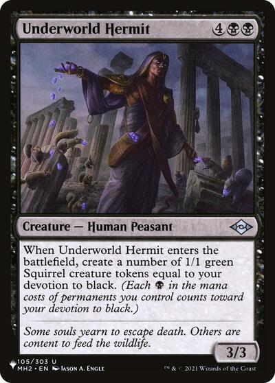 Underworld Hermit (The List) Light Play