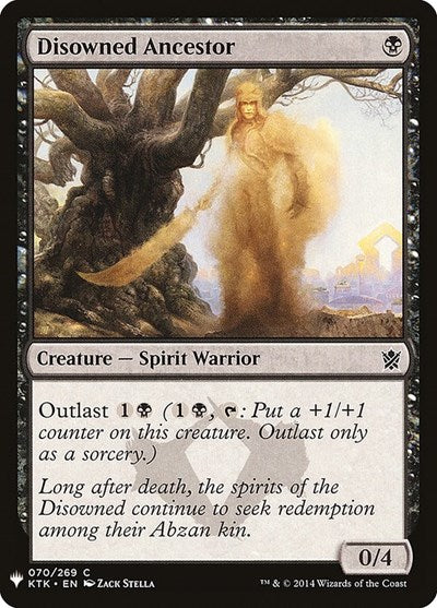 Disowned Ancestor (Mystery Booster) Light Play
