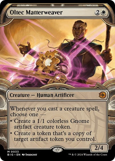 Oltec Matterweaver (Showcase) (Outlaws of Thunder Junction: The Big Score) Near Mint Foil