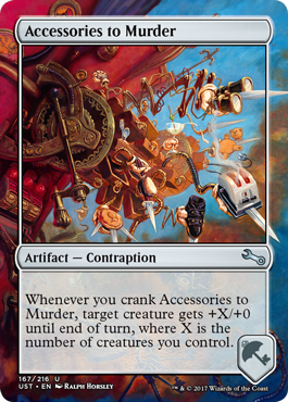 Accessories to Murder (Unstable) Light Play