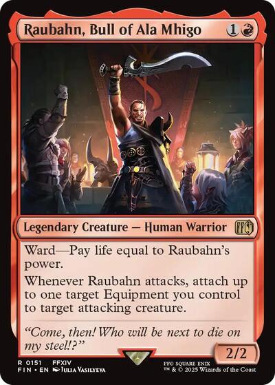 Raubahn, Bull of Ala Mhigo (Universes Beyond: FINAL FANTASY) Near Mint