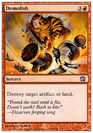 Demolish (8th Edition) Medium Play