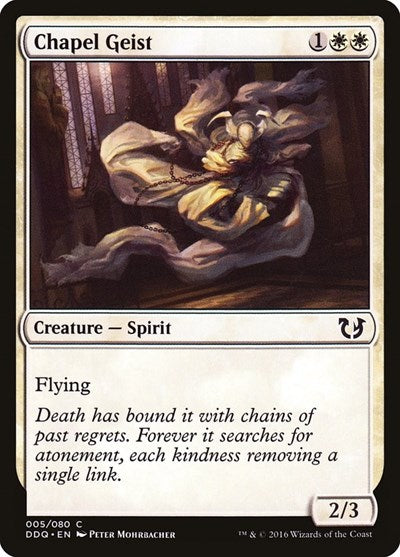 Chapel Geist (Duel Decks: Blessed vs Cursed) Light Play