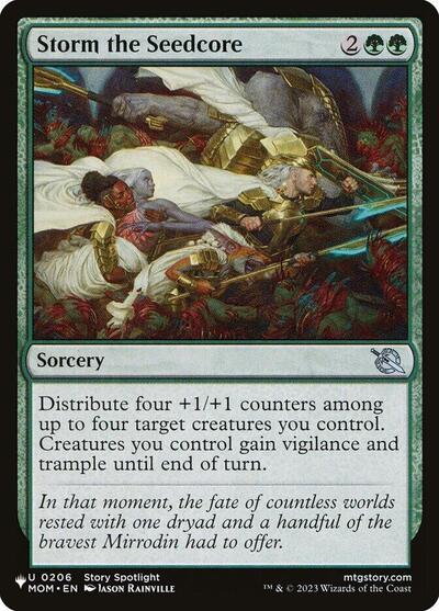 Storm the Seedcore (The List) Near Mint